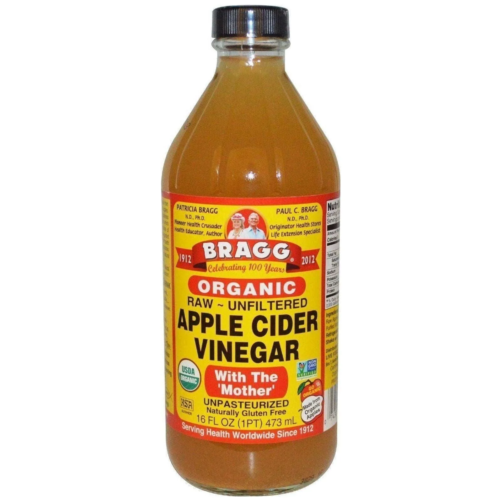 Bragg - Apple Cider Vinegar - Raw Unfiltered Organic - 16 oz