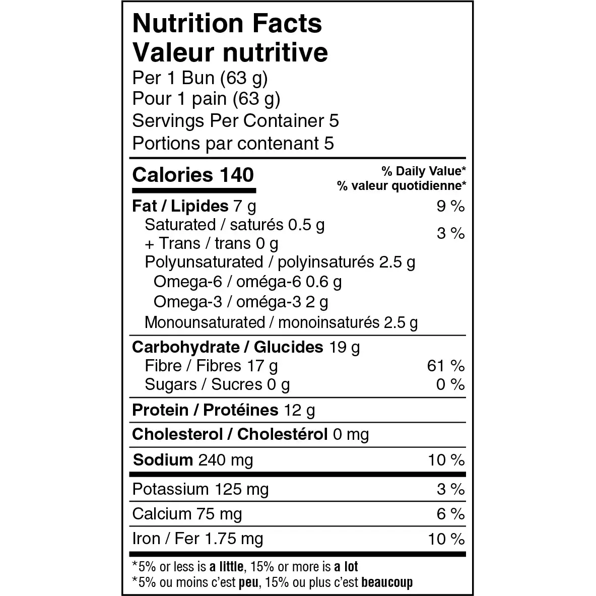 Carbonaut - Hamburger Buns - 315 g - Image 2