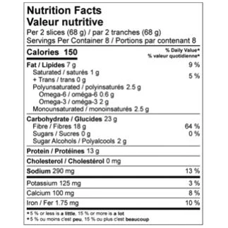 Carbonaut - Low Carb Bread - U.F.Oat - 544 g - Image 2