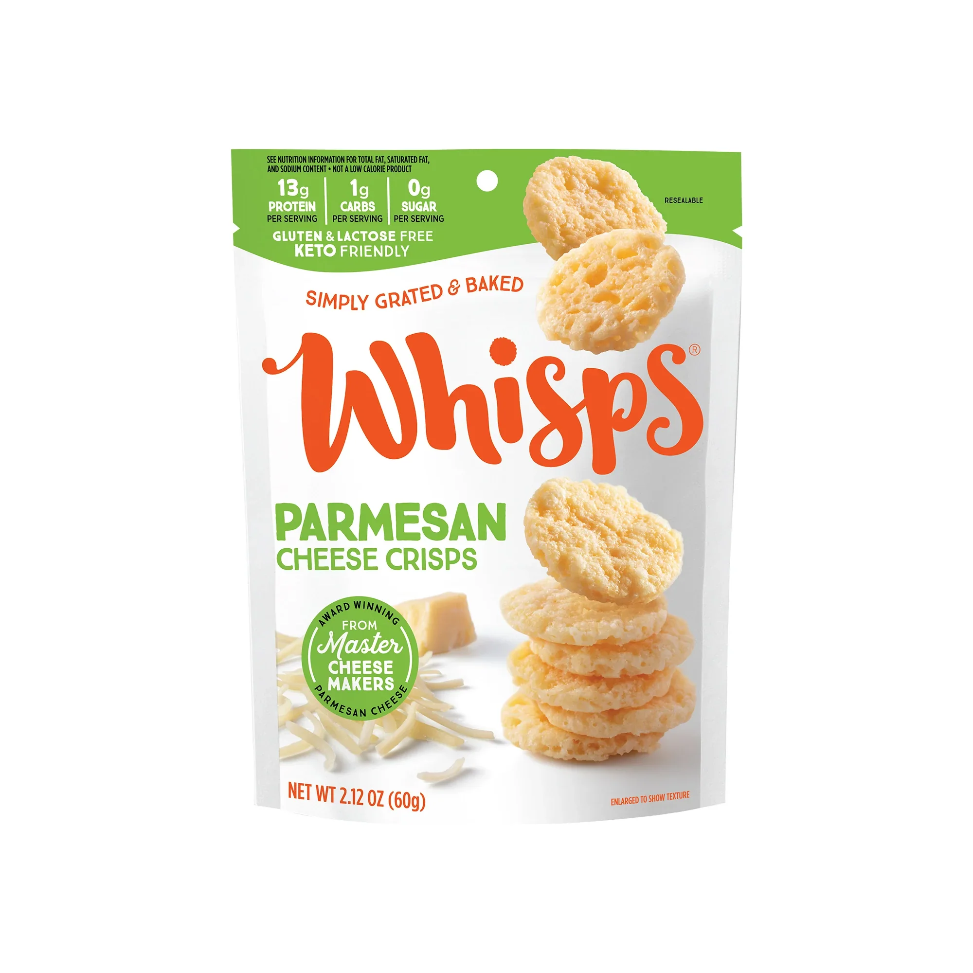 Whisps - Cheese Crisps - Parmesan - 60g