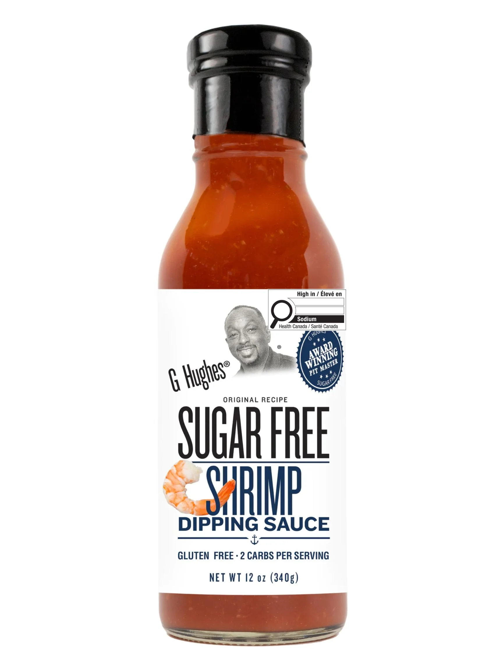 G Hughes Dipping Sauce - Sugar Free Shrimp Dipping Sauce - 12 oz.