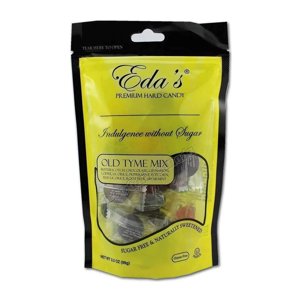 Eda's Sugar Free Hard Candy - Old Tyme Mix - 3.5oz