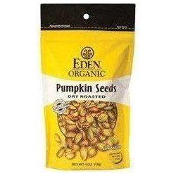 Eden Organic - Pumpkin Seeds - Dry Roasted - 4 oz Bag