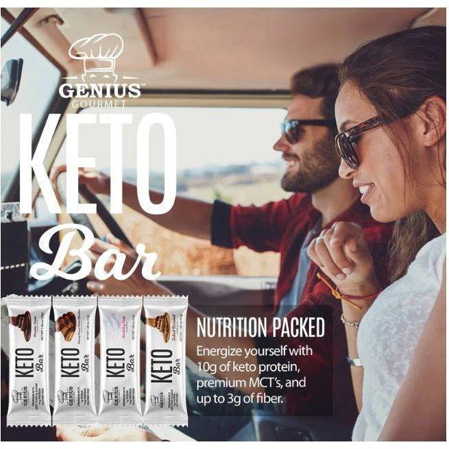 Genius Gourmet - Keto Bar - Salted Caramel - 1 Bar - Image 3