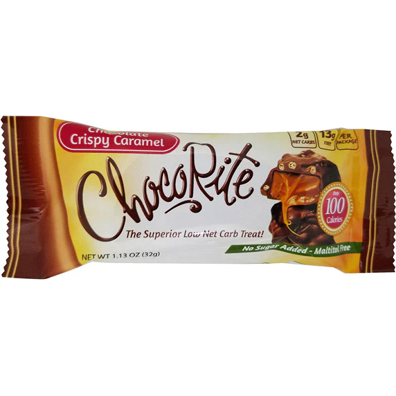 Healthsmart - ChocoRite Clusters - Chocolate Crispy Caramel ** 16 Bars ** - Image 2