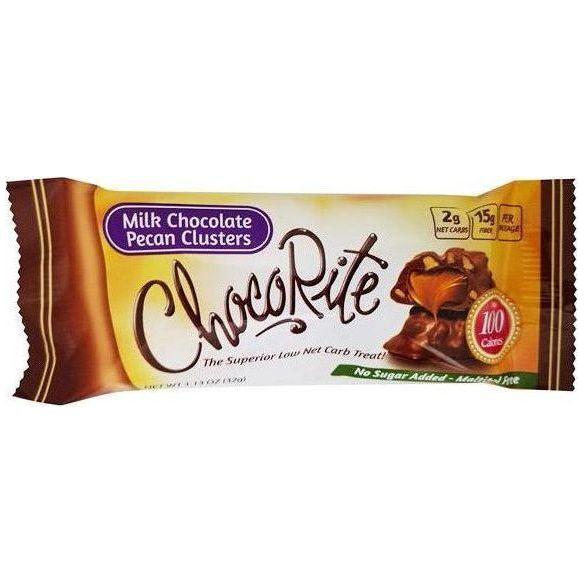 Healthsmart - ChocoRite Clusters - Milk Chocolate Pecan ** 16 Bars ** - Image 2