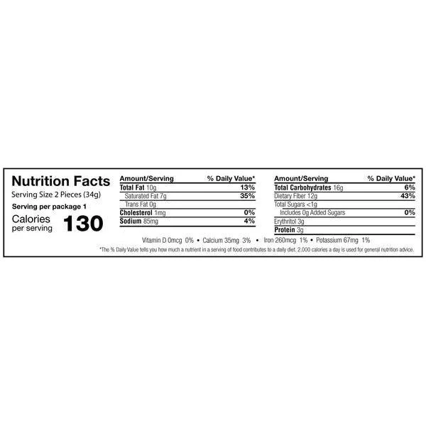 Keto Wise - Keto Fat Bombs - Peanut Caramel Nougat **16 Bars** - Image 2