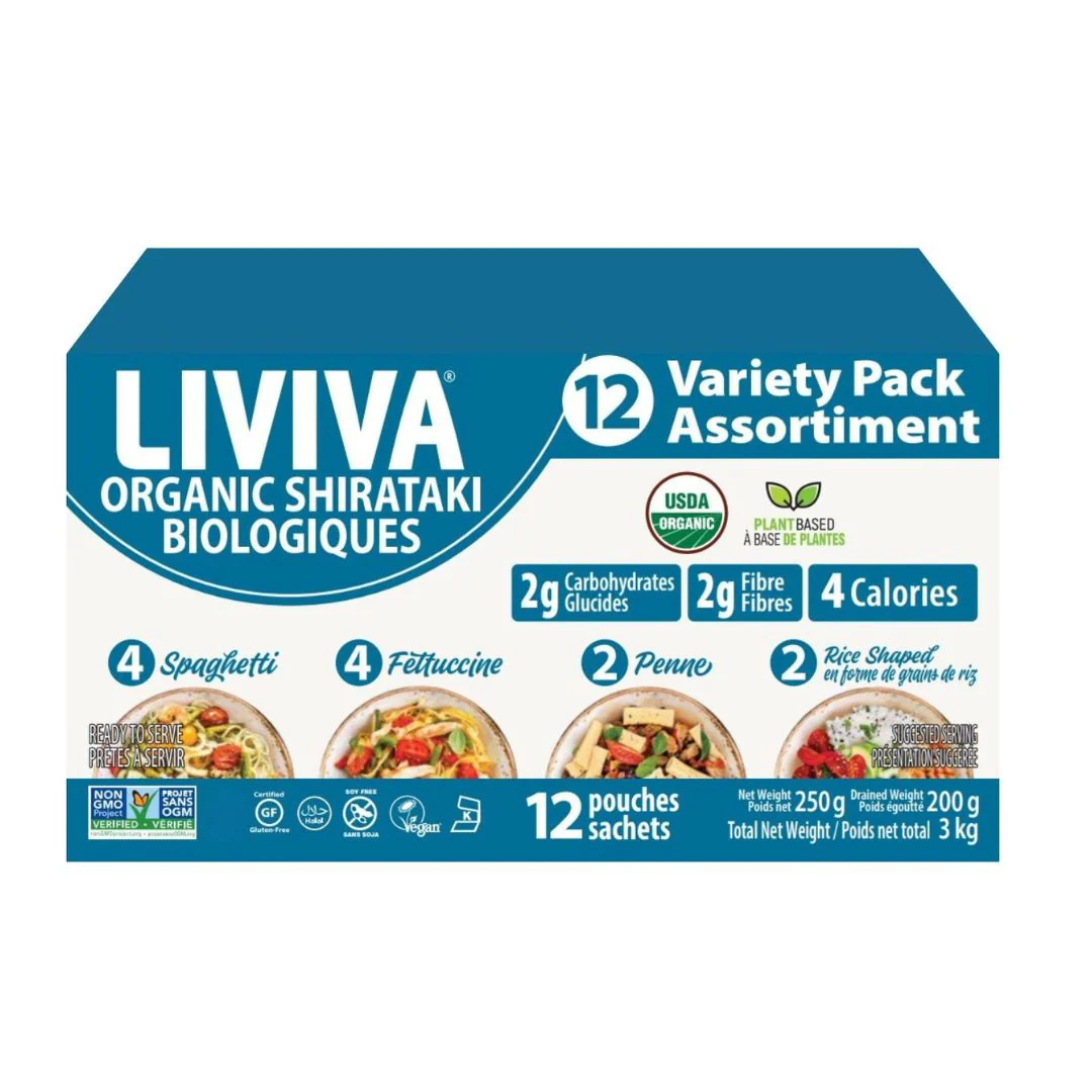 Liviva Organic Shirataki Variety Pack