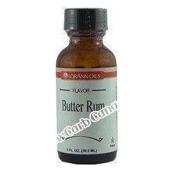 LorAnn Oils - Gourmet Flavorings - Butter Rum - 1 fl oz