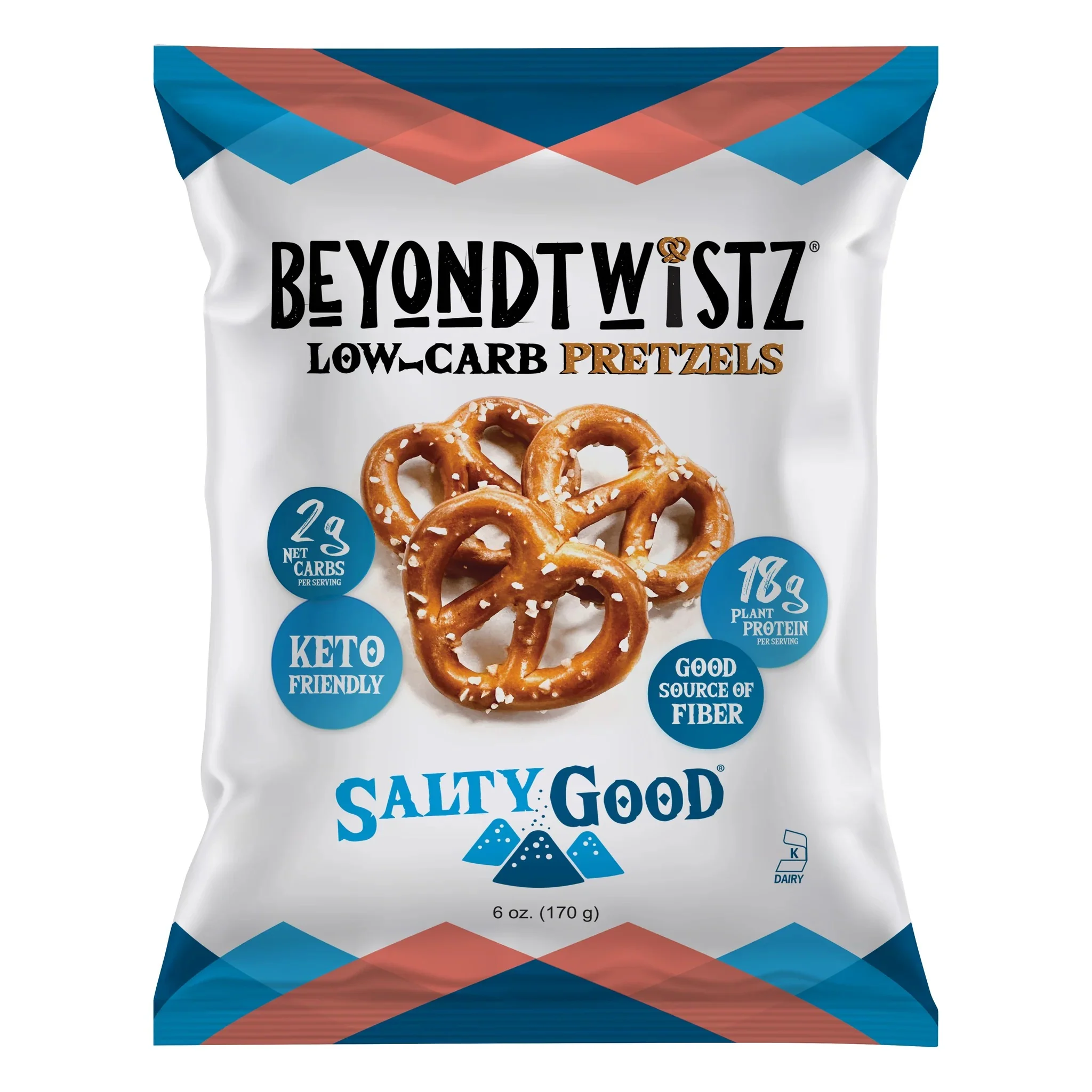 BeyondTwistz - Low Carb Pretzels - Salty Good - 170g