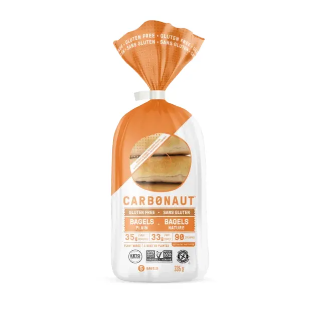 Carbonaut - Gluten Free Bagels - Plain - 335g