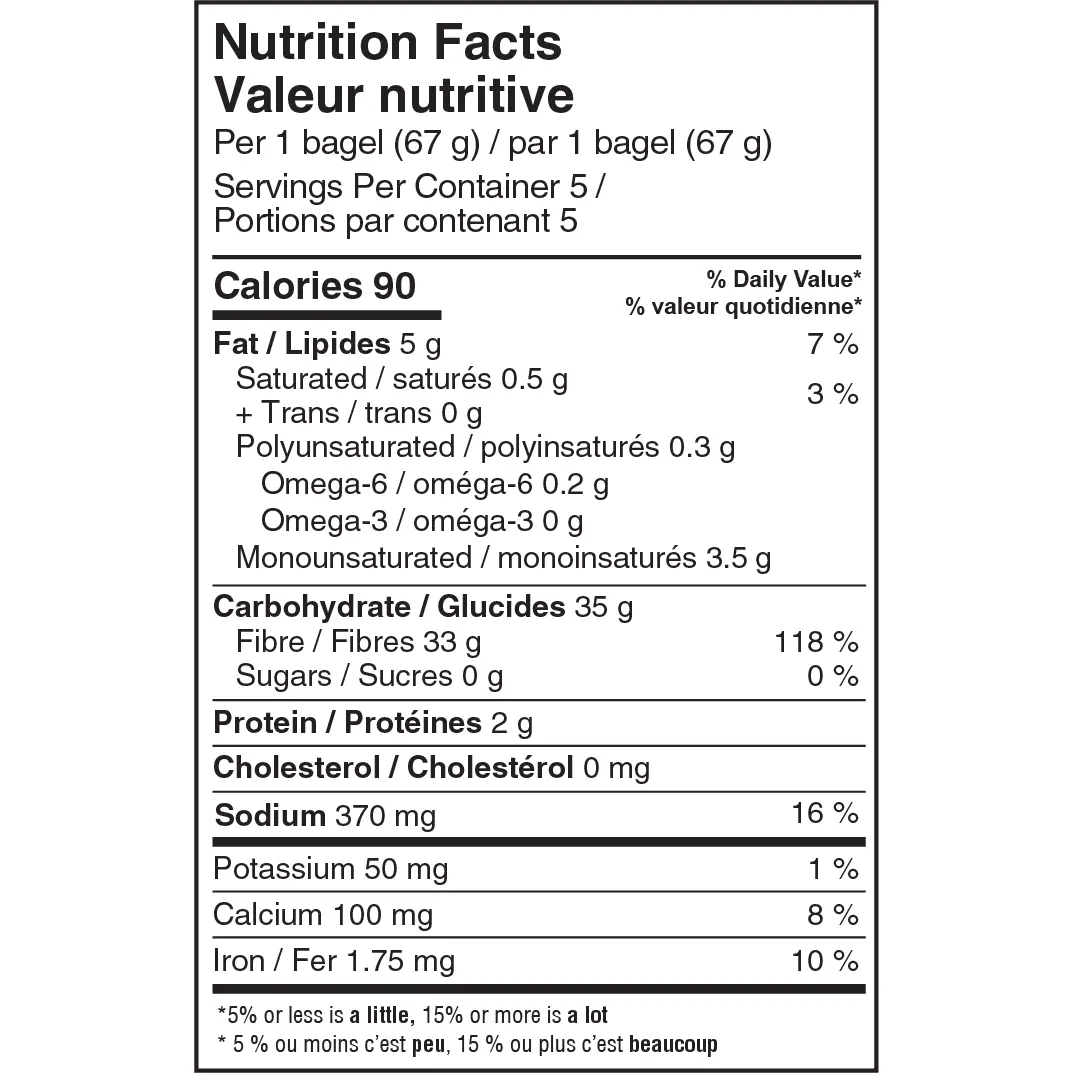 Carbonaut - Gluten Free Bagels - Plain - 335g - Image 2