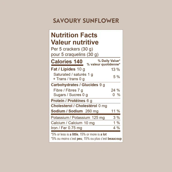 Eve's Crackers Savoury Sunflower 108g - Image 2