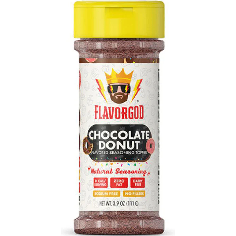 Flavorgod - Zero Calories Topper - Chocolate Donut - 111g
