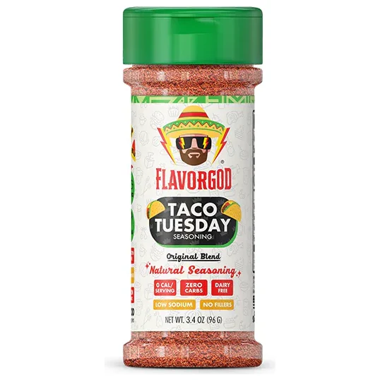 Flavorgod - Zero Carb Seasoning - Taco Tuesday - 96g
