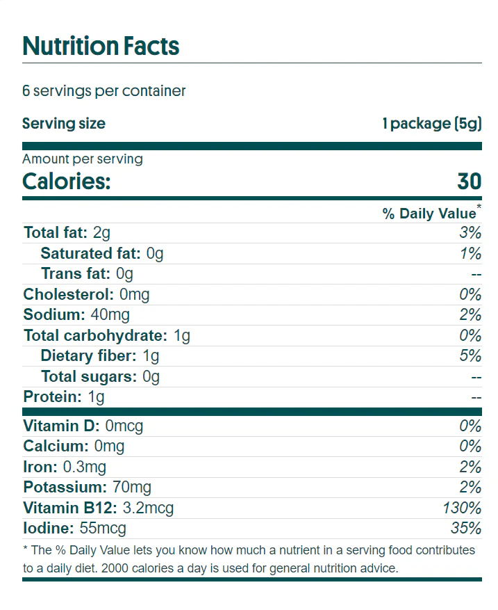 Gimme - Seaweed Snack - Sea Salt - 5g - Image 2