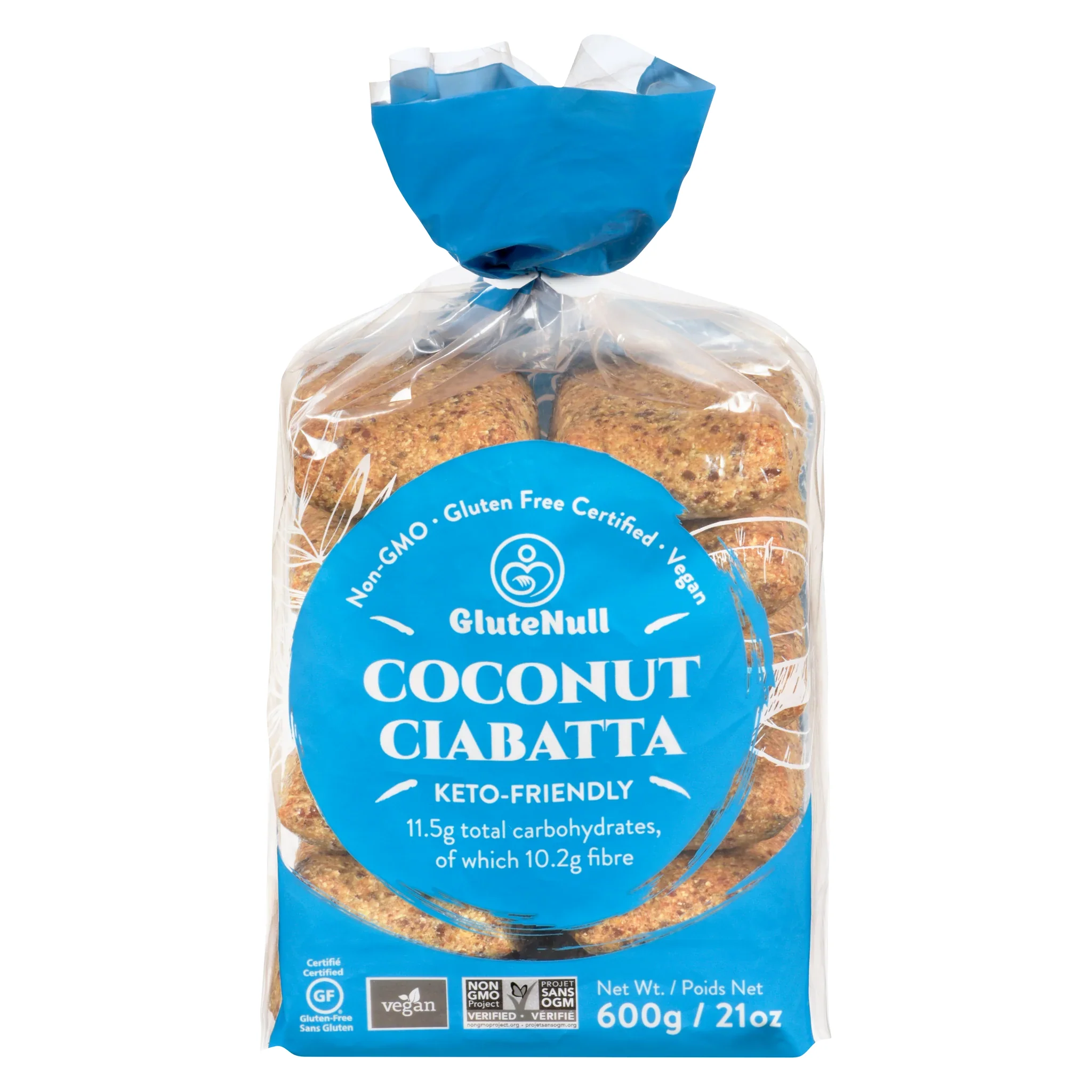GluteNull - Coconut Keto Ciabatta - 600g