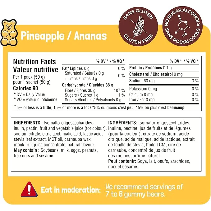 Go Nutrition - Go Gummy - Pineapple - 50g - Image 2
