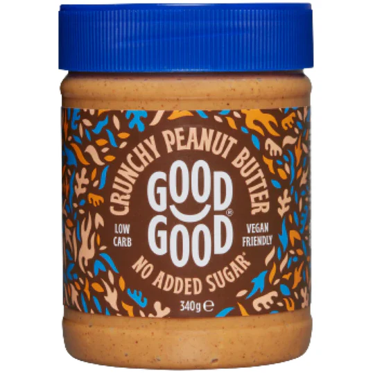 Good Good - No sugar added Peanut Butter - Crunchy - 450g