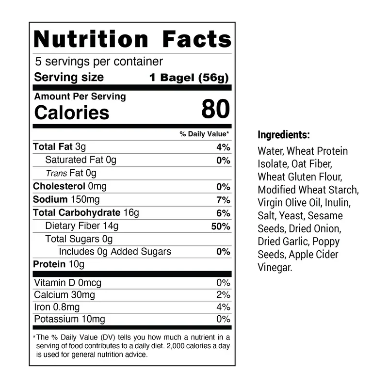 Inspire Protein Kitchen - Everything Bagels - 284g - Image 2