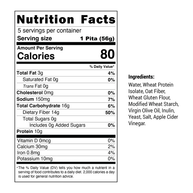 Inspire Protein Kitchen - Pita - 284g - Image 2