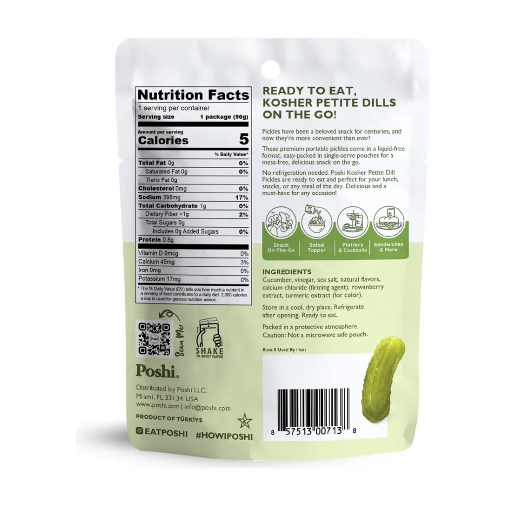 Poshi Pickle Snacks - Petite - 56g - Image 2