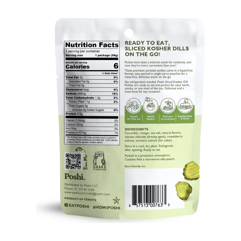 Poshi Pickle Snacks - Slice - 56g - Image 2