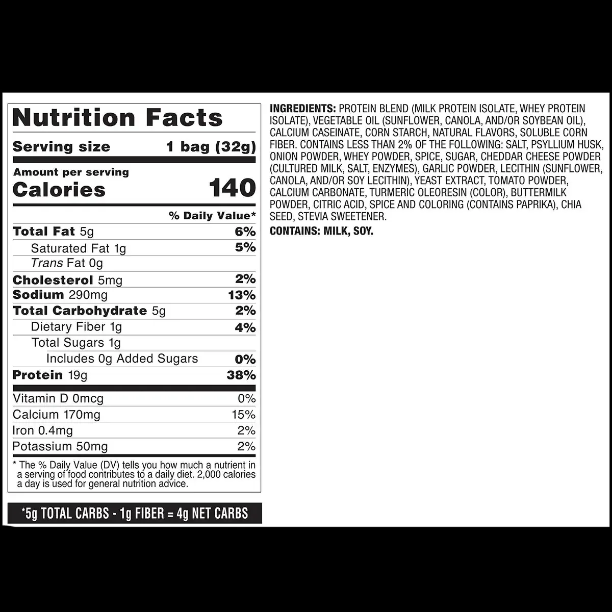 Quest Tortilla Style Protein Chips - Pizza - 32g - Image 2
