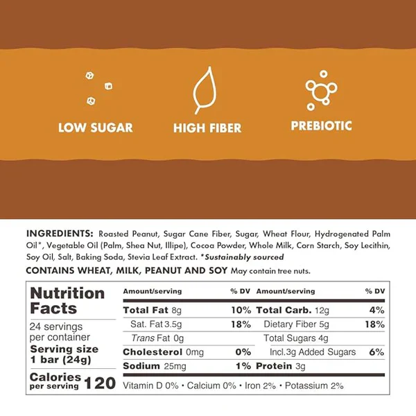 Rip Van - Crispy Choco - Milk Choco Peanut Butter - 46g - Image 2