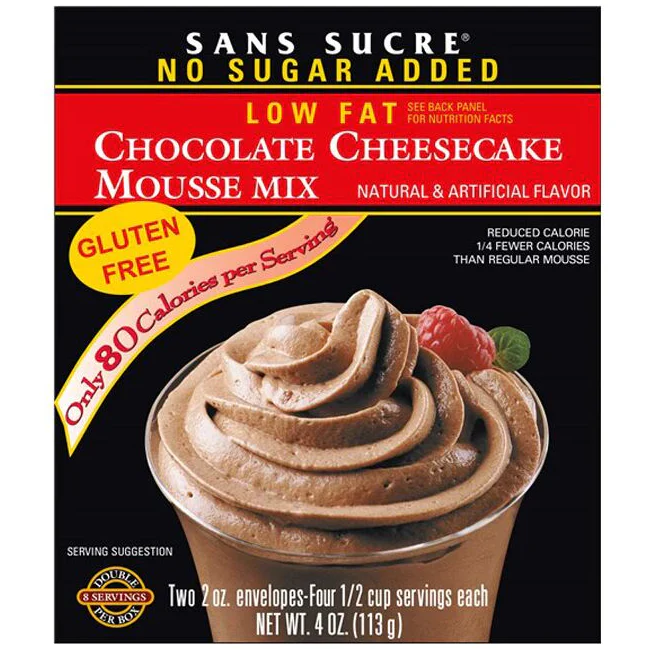 Sans Sucre - Mousse Mix - Chocolate Cheesecake - 113g