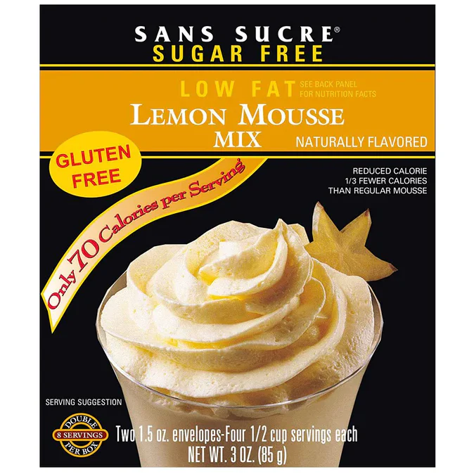 Sans Sucre - Mousse Mix - Lemon - 85g