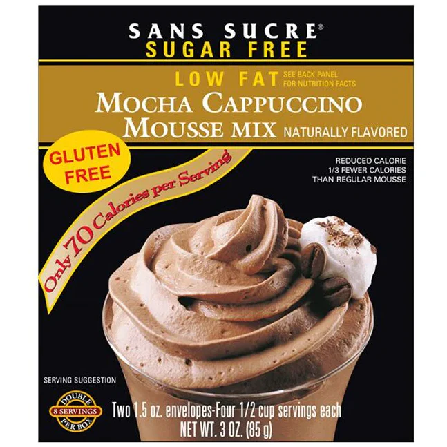 Sans Sucre - Mousse Mix - Mocha Cappuccino - 85g