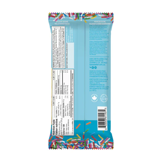 Sana - Chocolaty Bar - Birthday Cake - 75g - Image 2
