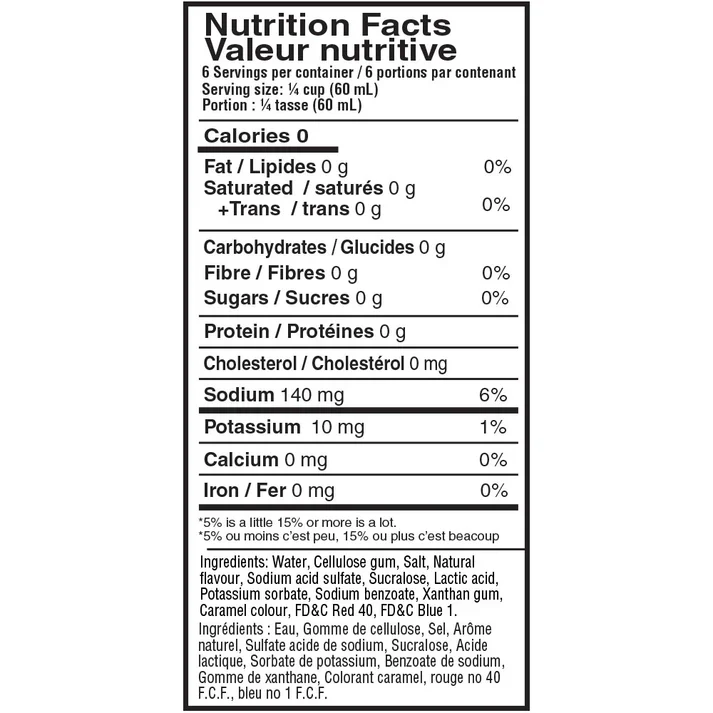 Sinfit - Sugar-free Syrup - Blueberry - 355ml - Image 2
