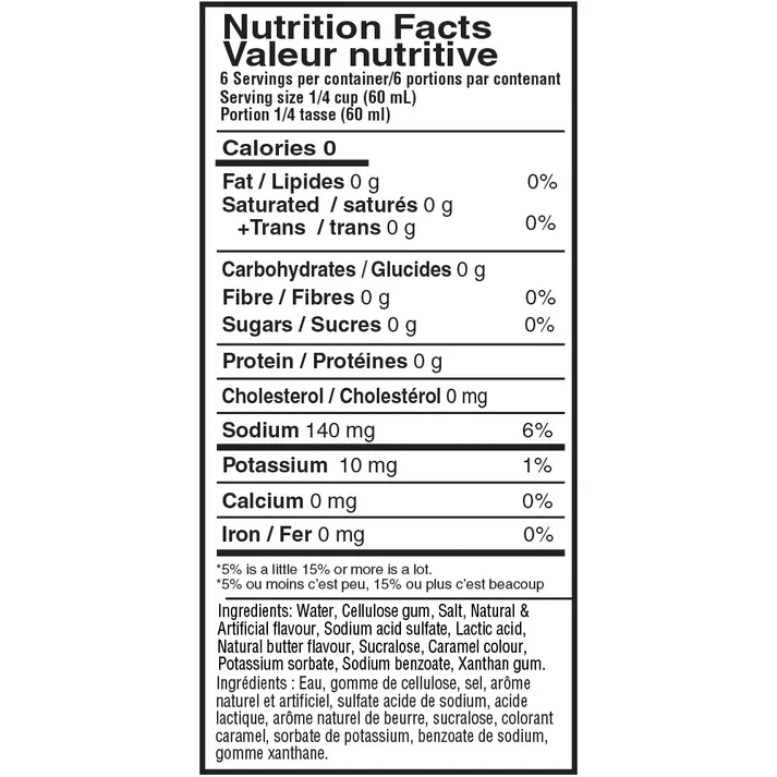 Sinfit - Sugar-free Syrup - Maple - 355ml - Image 2