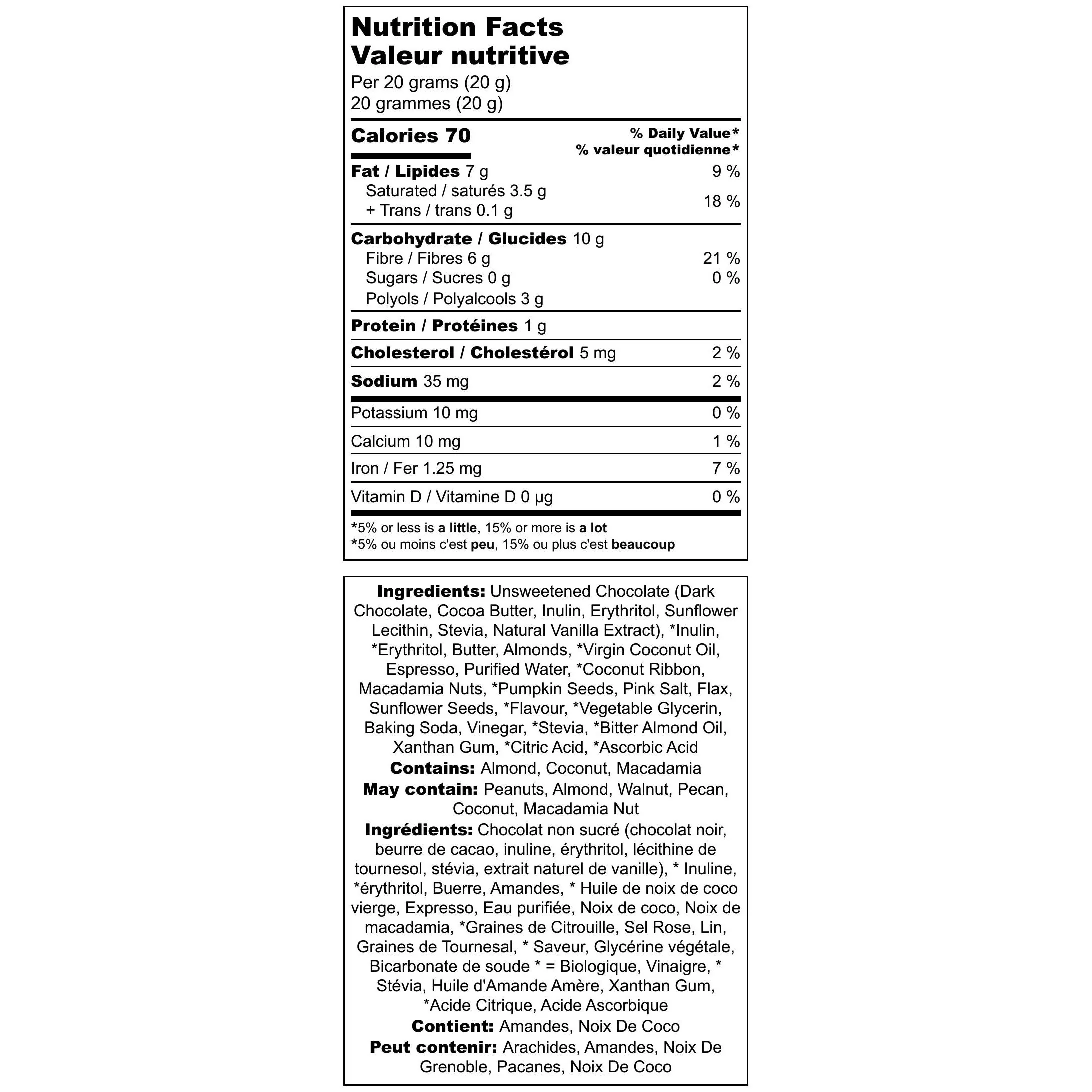 Sugar Free Please - Keto Everything Bark - 100g - Image 2