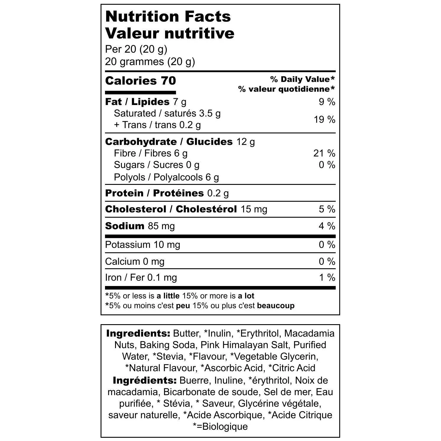 Sugar Free Please - Keto Macadamia Nut Brittle - 100g - Image 2