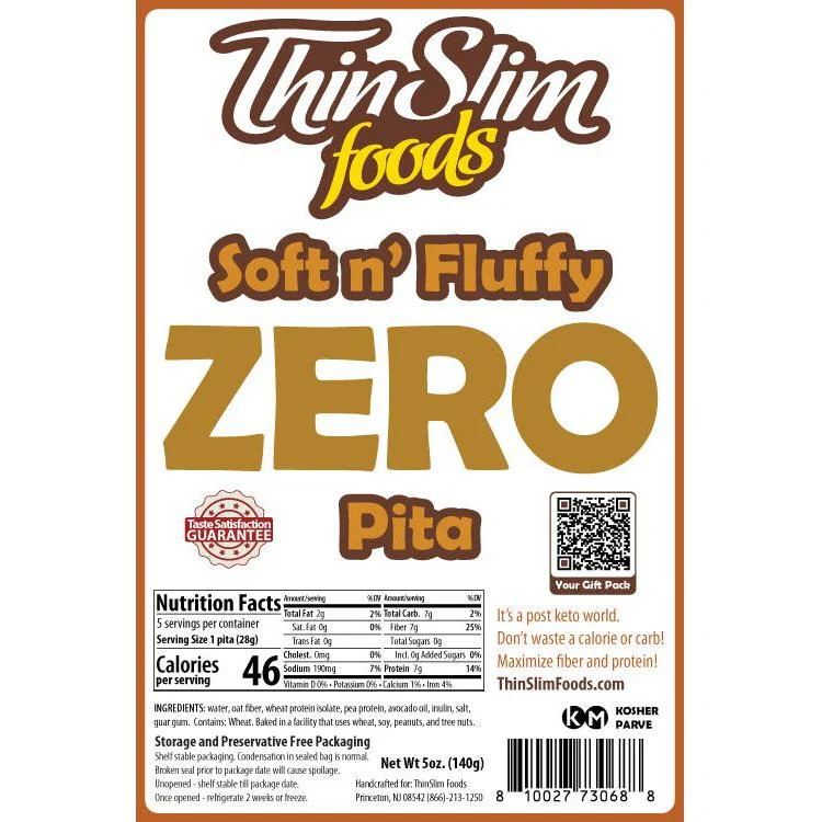 ThinSlim Foods - Soft n' Fluffy Zero - Pita - Image 2