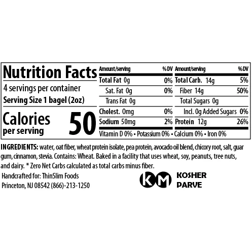 ThinSlim Foods - Xtreme Bagels - Cinnamon - Image 2