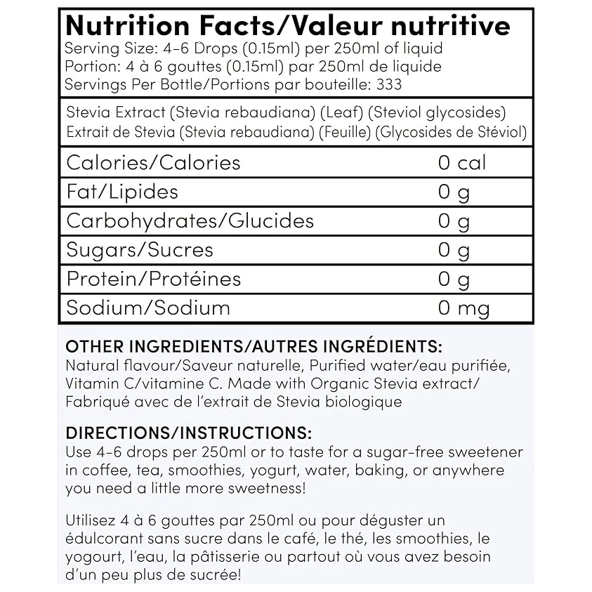 Trume - Sweet Stevia Drops - Maple - 50ml - Image 2