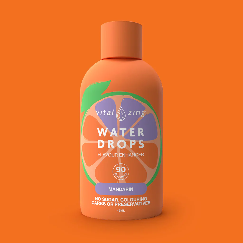 Vital Zing - Sugar Free Flavour Drops - Mandarin - 45ml