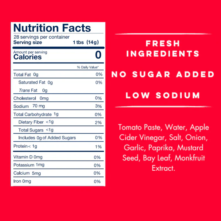 Yo Mama's Foods - Ketchup - Spicy - 385ml - Image 2