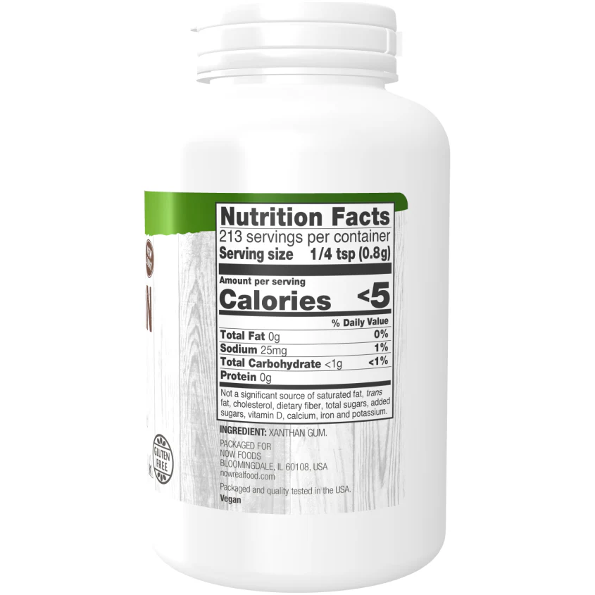 NOW - Xanthan Gum Powder - 6 oz - Image 2