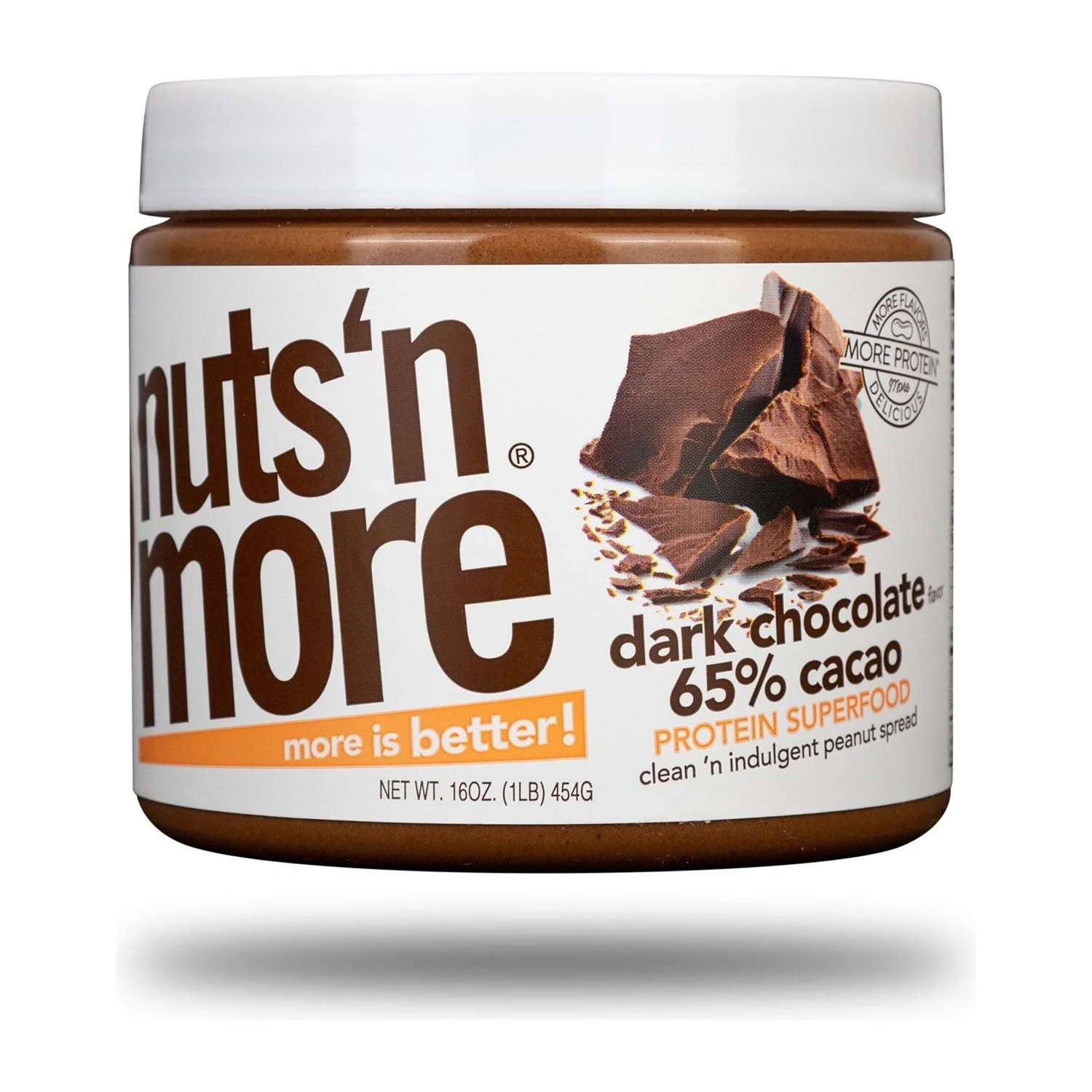 Nuts N More - High Protein Spread - Dark Chocolate - 16 oz