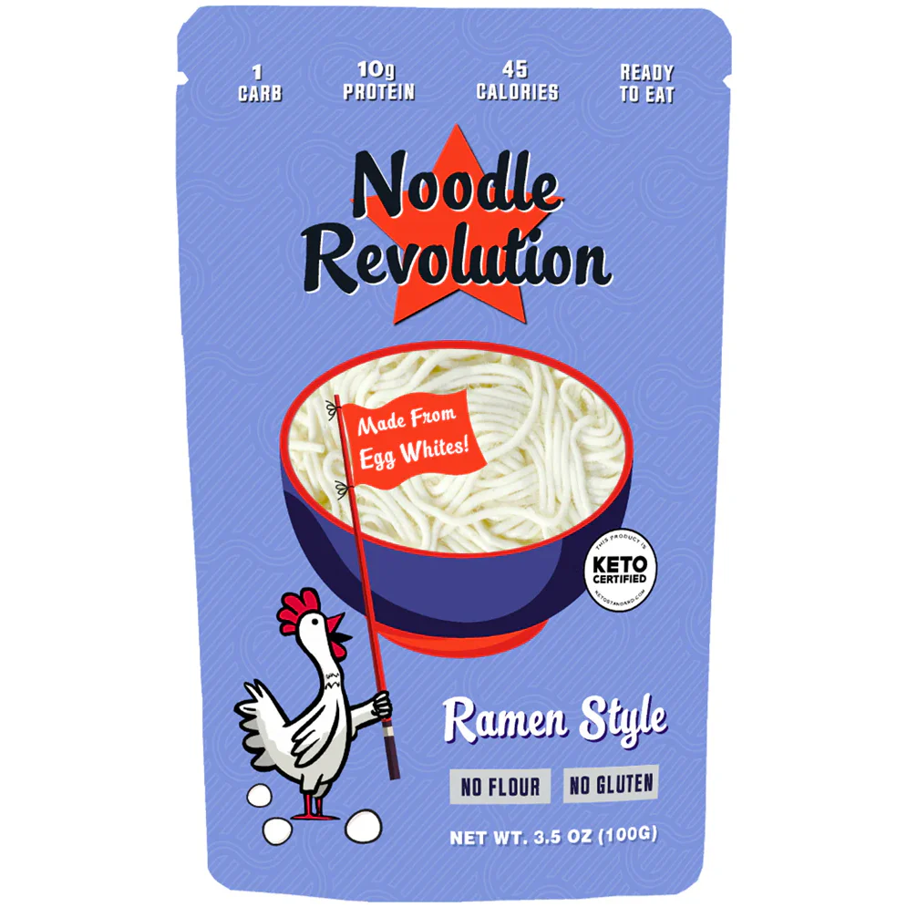 Pure Traditions - Noodle Revolution Keto Egg White Noodles - Ramen - 150g