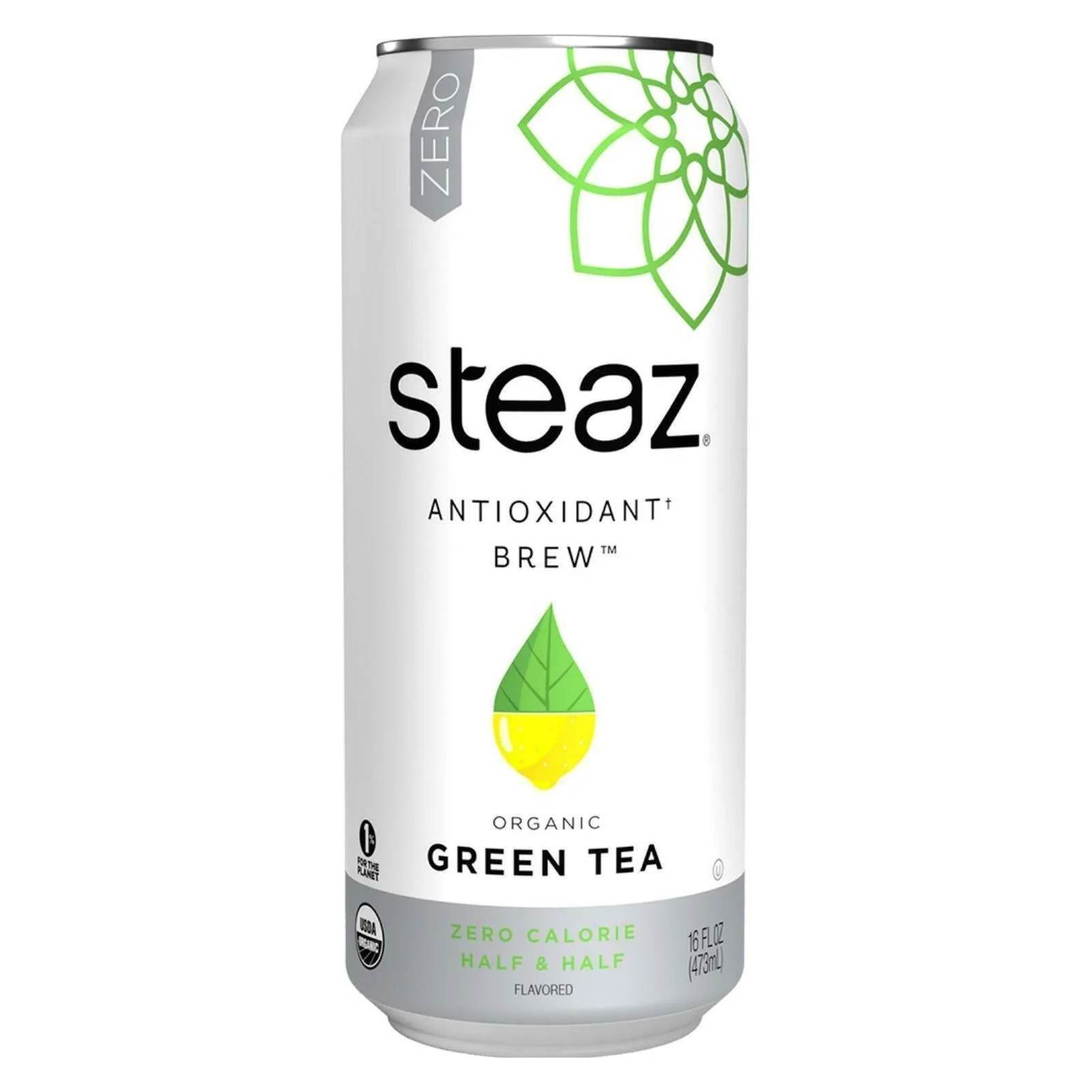 Steaz - Zero Calorie Iced Tea - Half & Half - Image 2