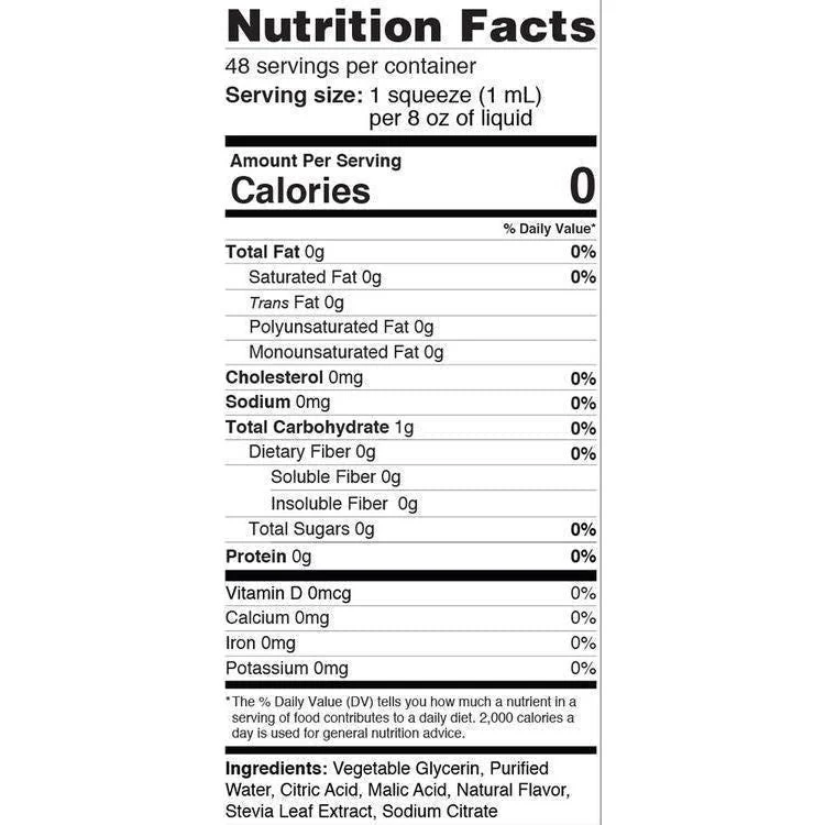 SweetLeaf Water Drops - Lemon Lime - 1.62 oz - Image 2
