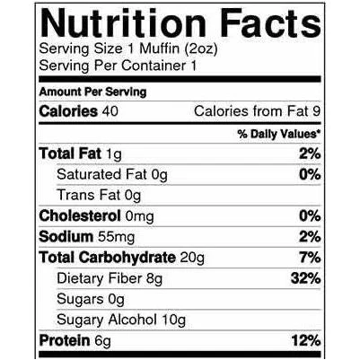 *ThinSlim Foods - Muffin - Cinnamon - Image 3