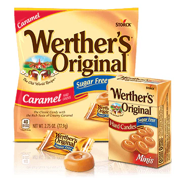 Werther's Original - Sugar Free Hard Candies - Classic Caramel - 2.75 oz Bag